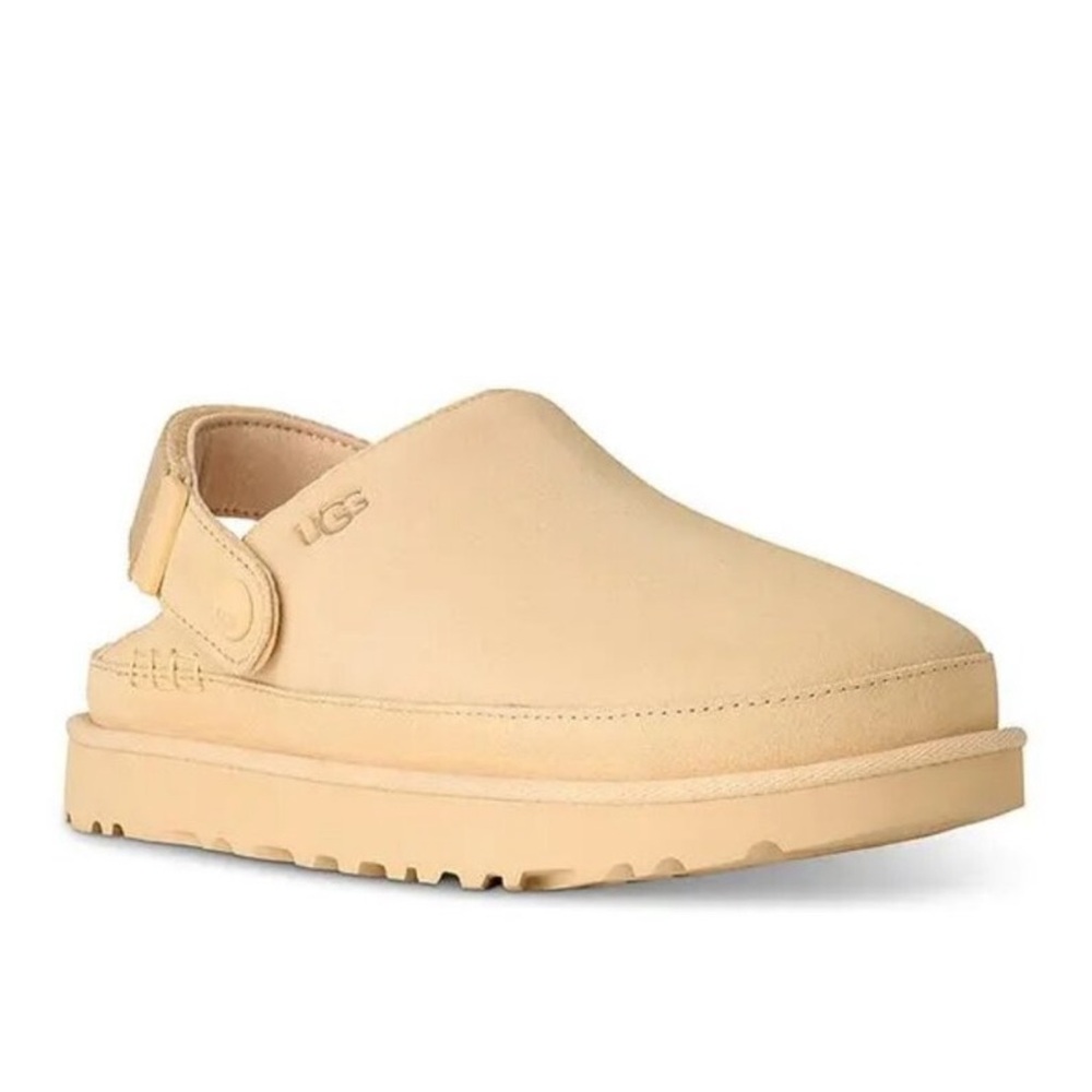 UGG GOLDENSTAR CLOGS PALE BUTTERNUT SIZE 8 NEW